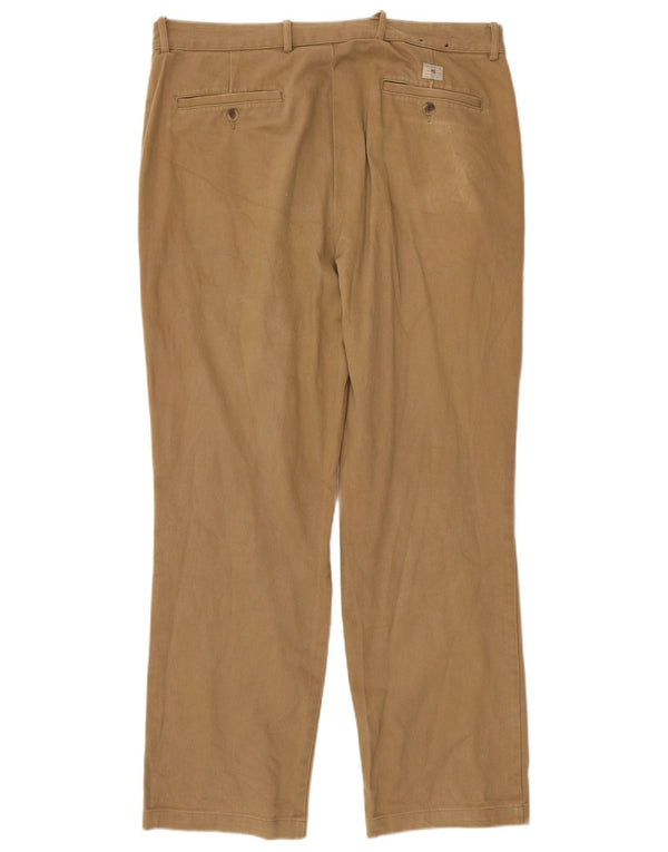 Gant Herren gerade Chinohose W36 L30 Beige Baumwolle
