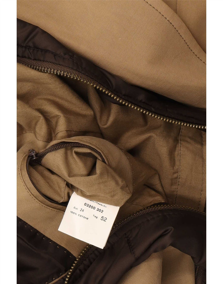 Montecore Herren-Utility-Jacke IT 52 XL, braune Baumwolle