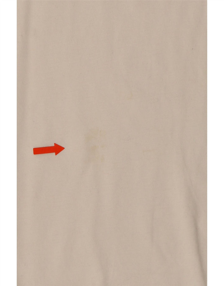 ADIDAS Boys T-Shirt Top 11-12 Years White Cotton Vintage Adidas and Second-Hand Adidas from Messina Hembry 