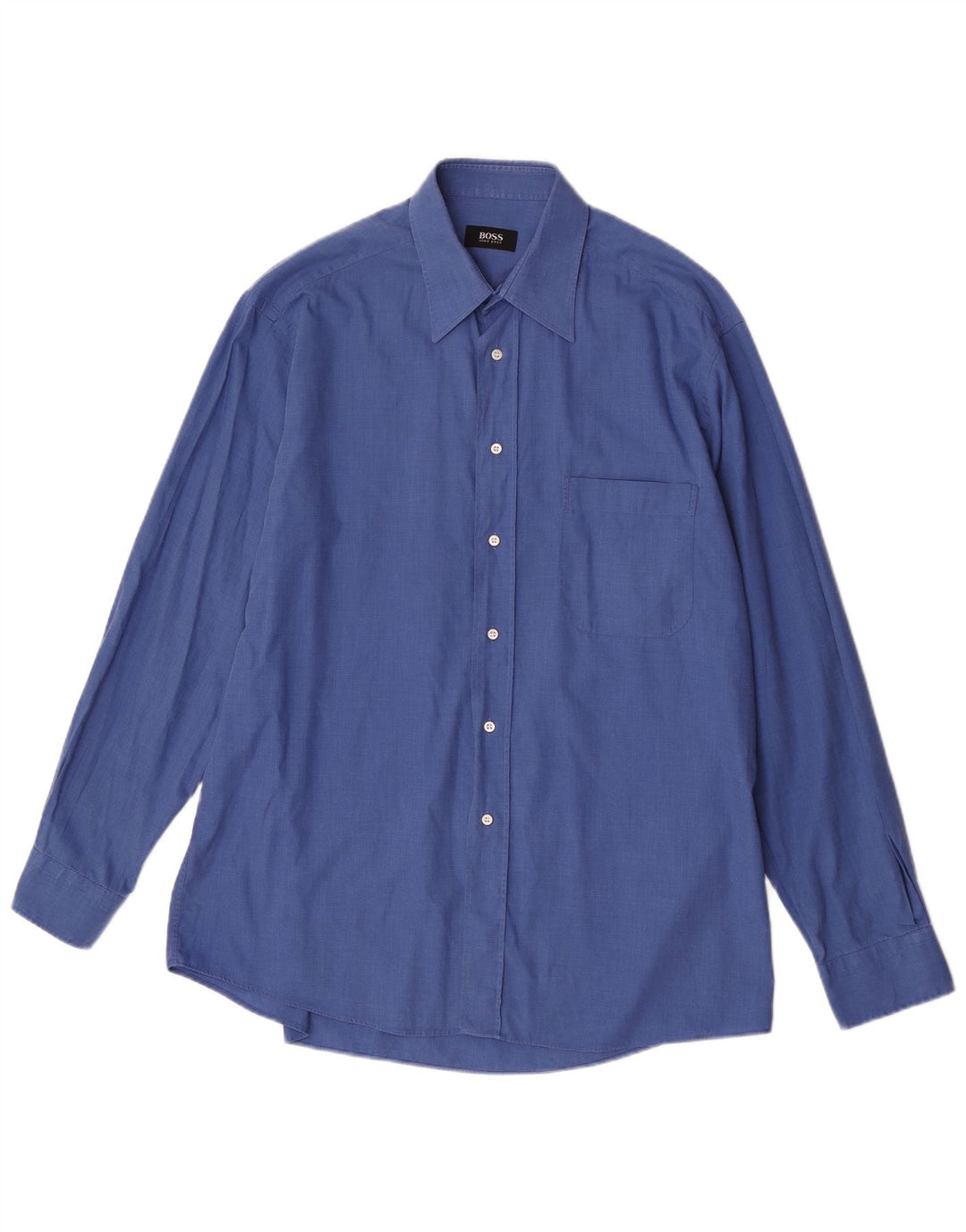 Hugo Boss Herrenhemd Größe 41 Large Blau