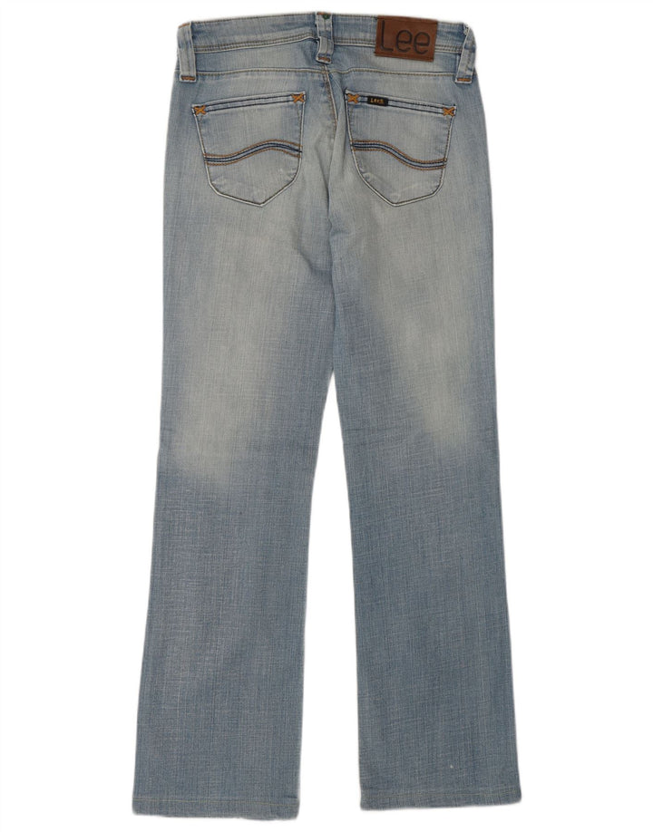 LEE Damen Jinx Straight Jeans W27 L30 Blaue Baumwolle