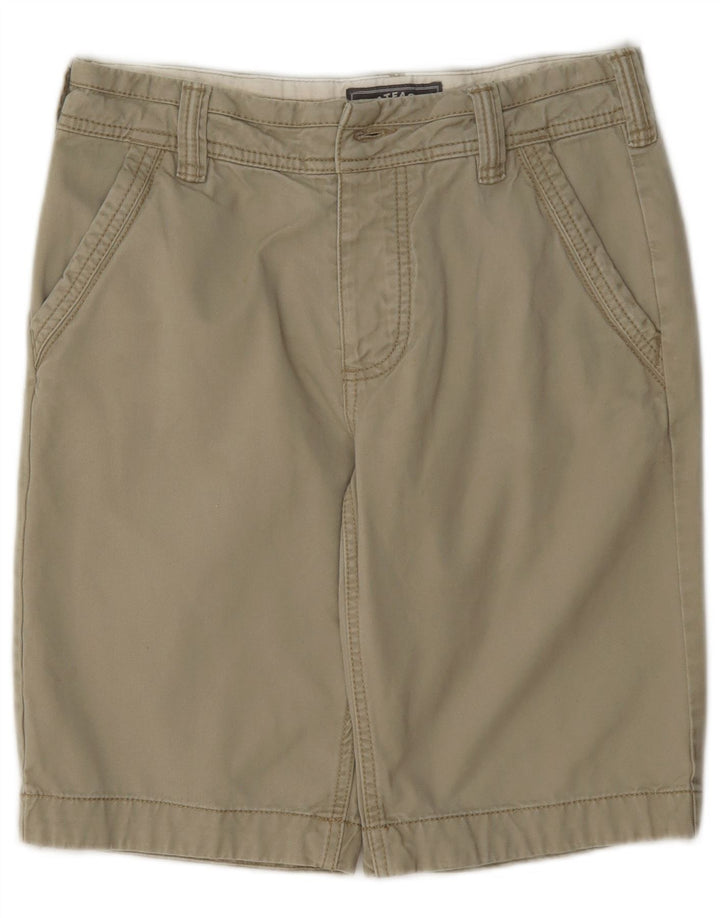 Fat Face Herren-Chinoshorts W28, mittlere Khaki-Baumwolle