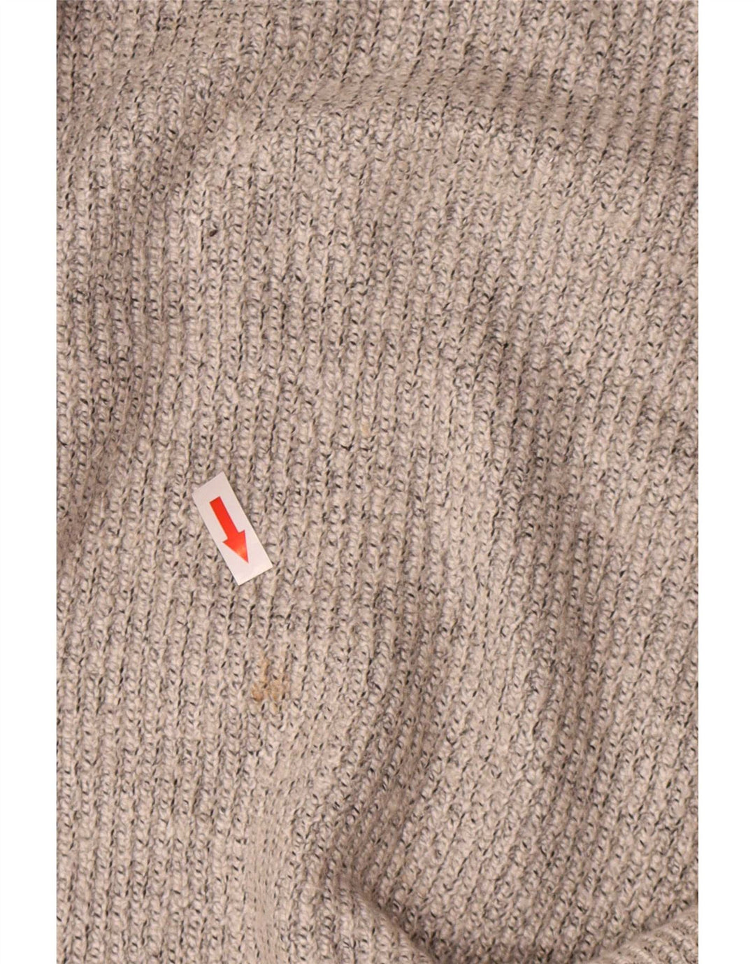 Marks & Spencer Herren-Pullover mit Rundhalsausschnitt, groß, beige, Polyamid