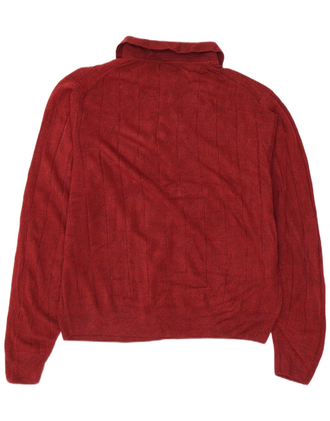 DOCKERS Herren-Pullover mit Rollkragen, groß, kastanienbraunes Acryl