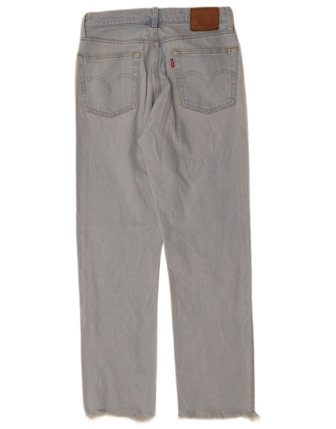 Levi's Womens 501 Straight Jeans W27 L28 Blue Cotton