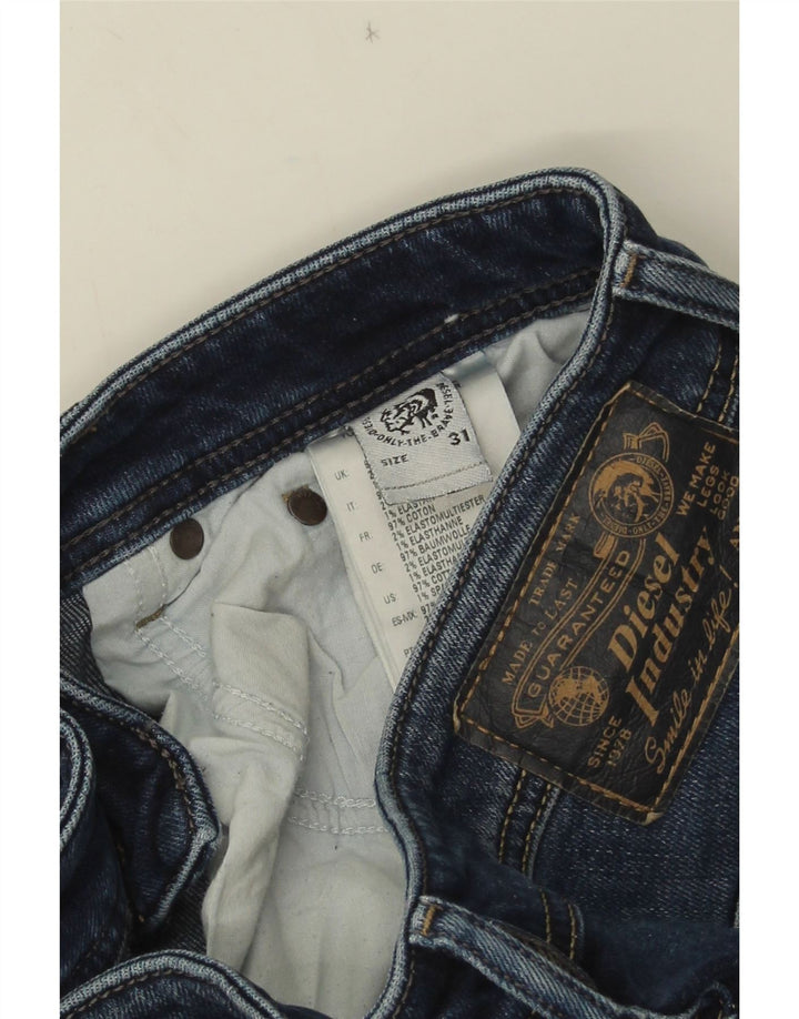 DIESEL Herren Thavar Slim Jeans W31 L29 Blaue Baumwolle