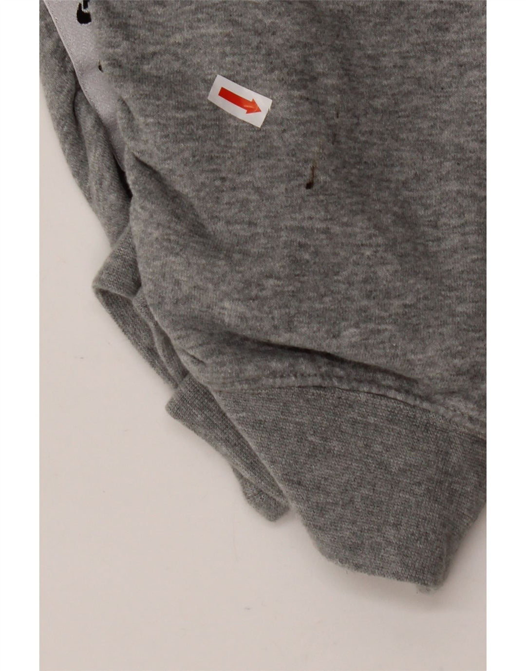 NIKE Womens Graphic Full Trainingsanzug UK 14 Mittelgraue Colourblock-Baumwolle