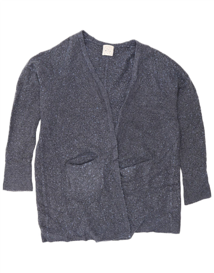 White Stuff Offener Damen-Cardigan-Pullover UK 18 XL Marineblau meliert