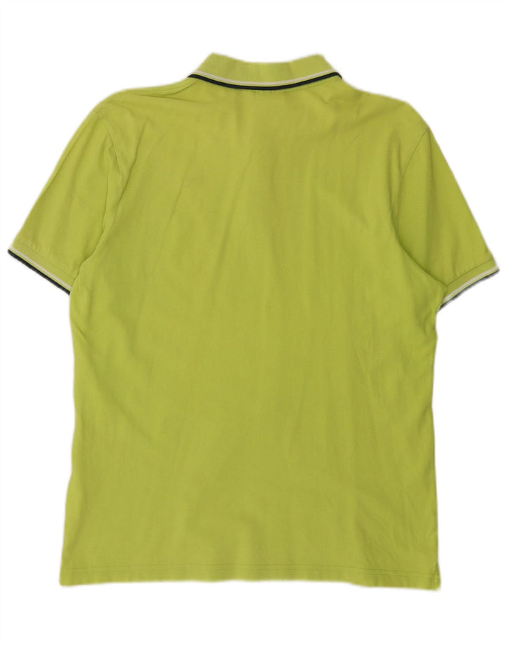 DIADORA Herren-Poloshirt, große grüne Baumwolle