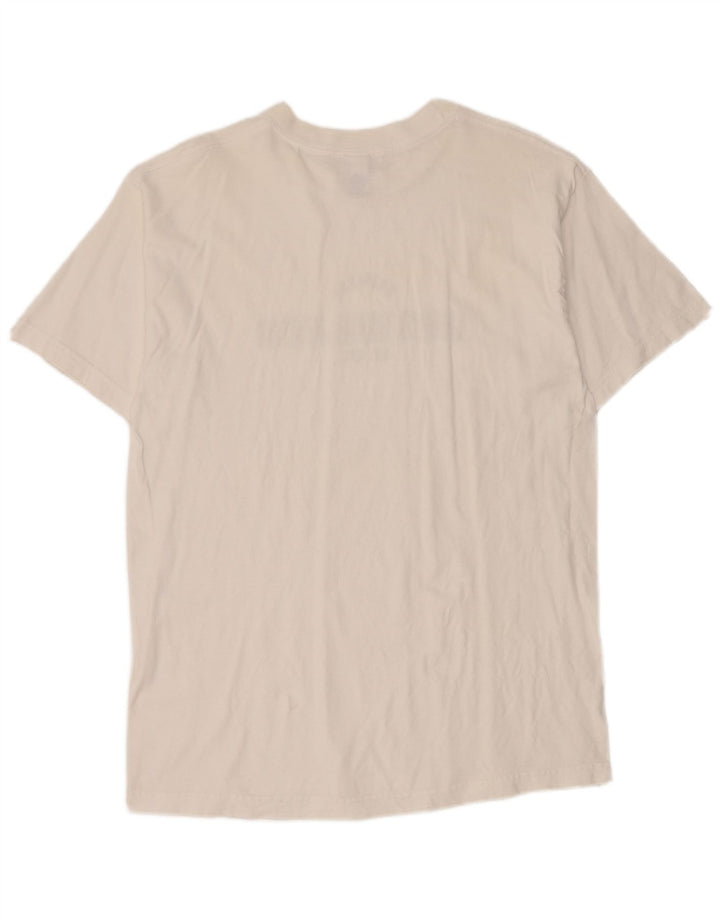 Levi's Herren-T-Shirt mit Grafik, Größe L, aus weißer Baumwolle