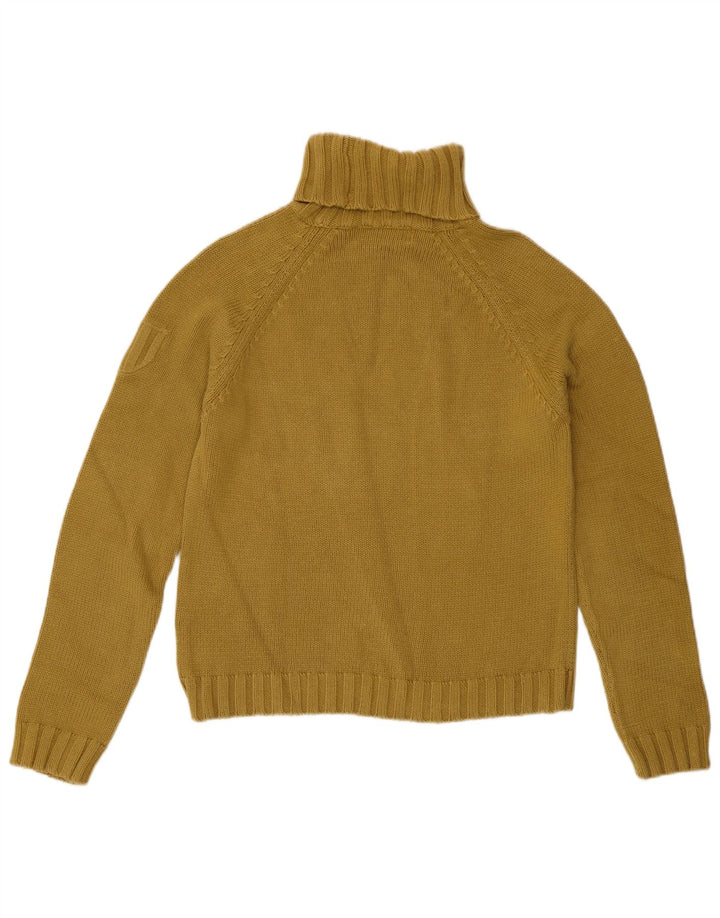Rollkragenpullover für Damen von Zara, Gr. 14, Gelb