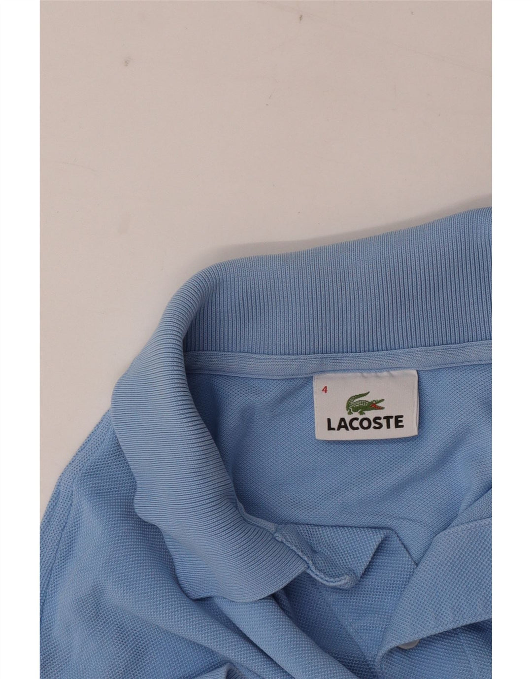 Lacoste Herren Poloshirt Größe 4 Mittelblau