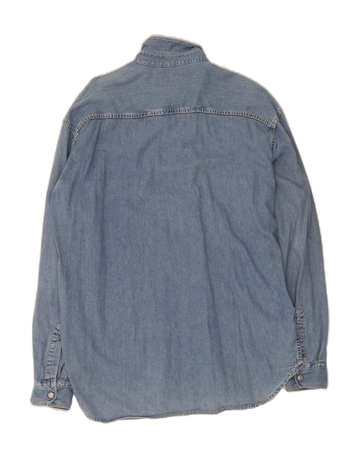 REPLAY Mens Denim Shirt Large Blue Vintage Replay and Second-Hand Replay from Messina Hembry 