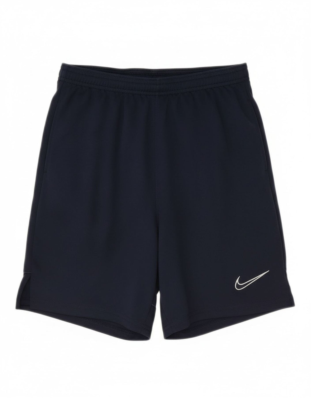 Nike Dri Fit Sportshorts für Jungen, 12–13 Jahre, groß, marineblaues Polyester