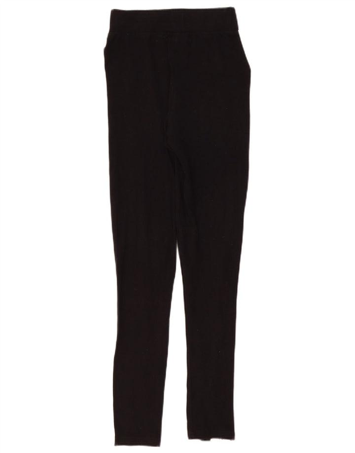 Fila Damen Grafik-Leggings UK 6 XS Schwarz