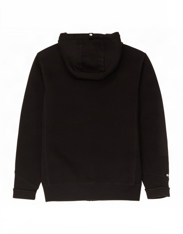 Sneaker Freak Mens Graphic Zip Hoodie Sweater Small Black Colourblock
