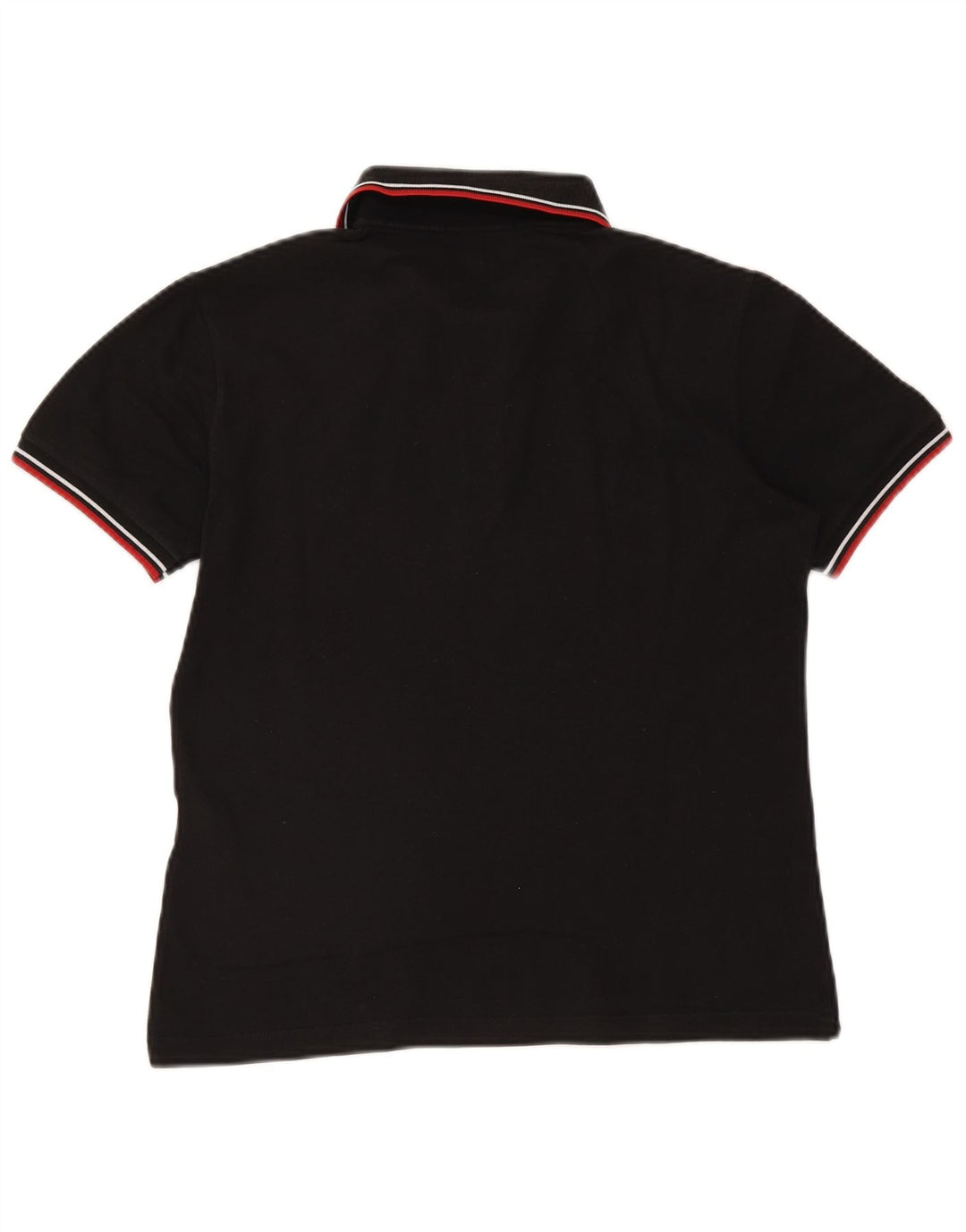 Fred Perry Herren-Poloshirt, klein, schwarz, gestreift, Baumwolle