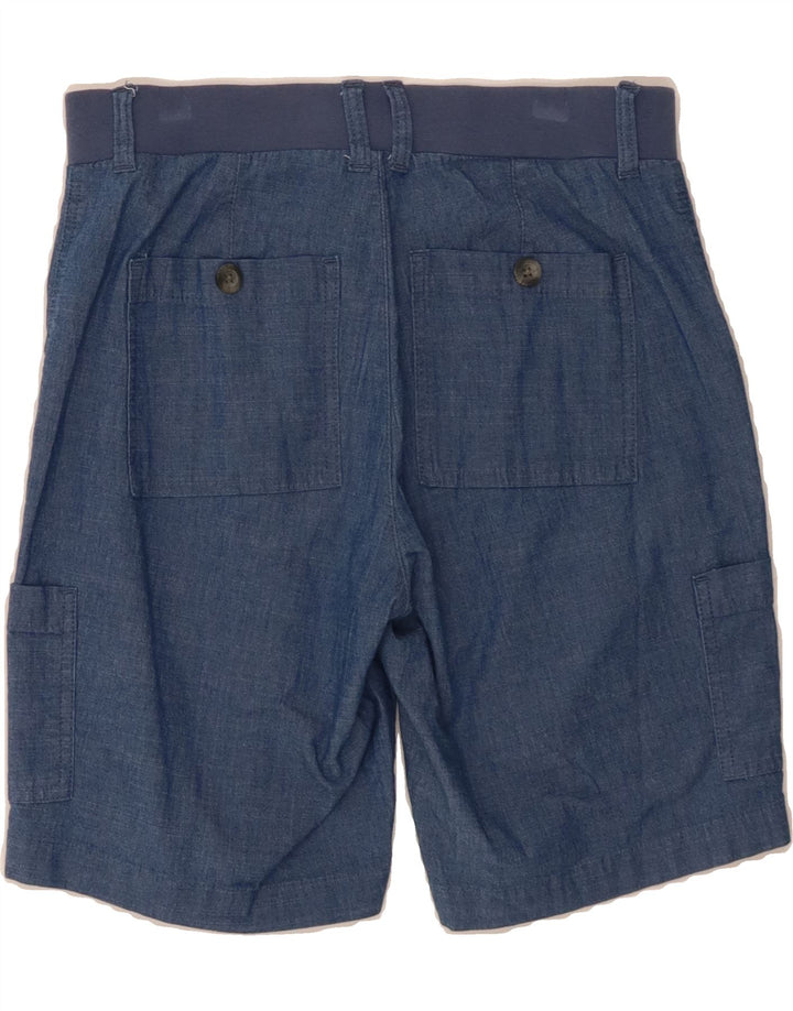 LEE Womens Mid Rise Relaxed Fit Cargo Shorts US 4 Small W28  Navy Blue Vintage Lee and Second-Hand Lee from Messina Hembry 
