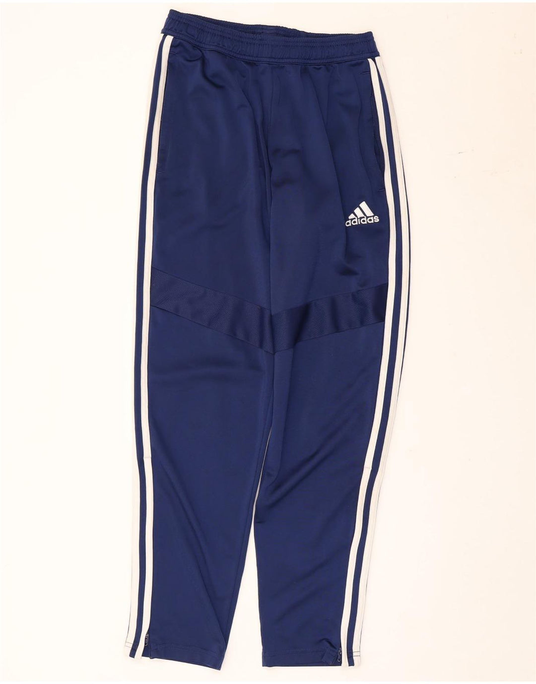 Adidas Herren-Trainingshose, klein, marineblau, Polyester