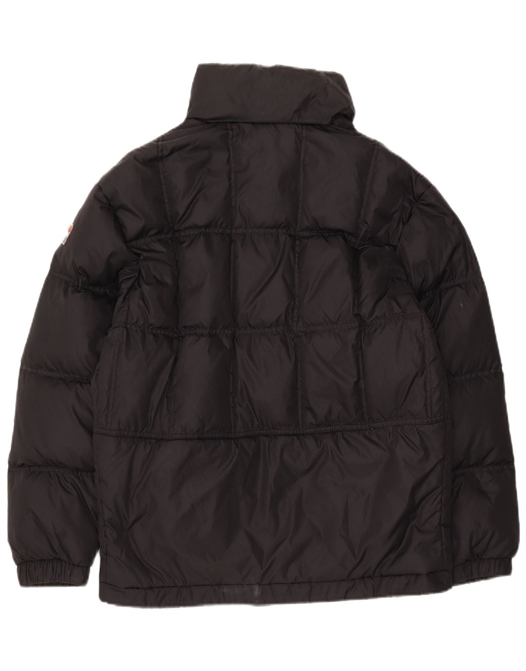 FILA Herren-Jacke mit Kapuze, lockere Passform, gepolstert, Größe 44, XS, Schwarz