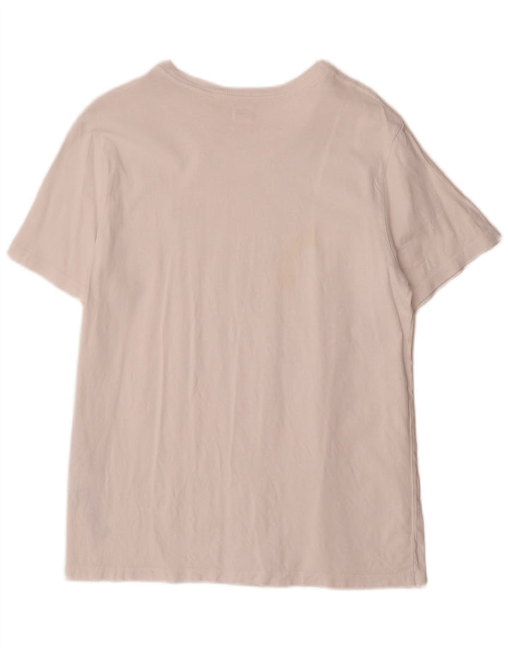 Levi's Herren Standard T-Shirt Top Large Weiß Baumwolle