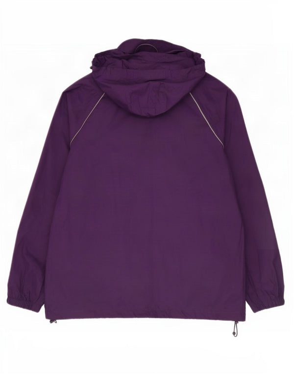 Mountain Warehouse Damen-Regenjacke mit Kapuze, UK 14, Größe L, Lila, Nylon