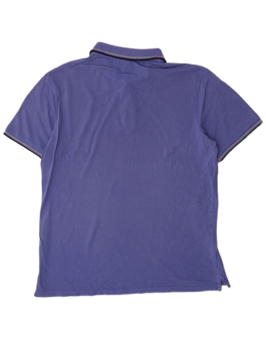 Champion Herren-Poloshirt, große blaue Baumwolle
