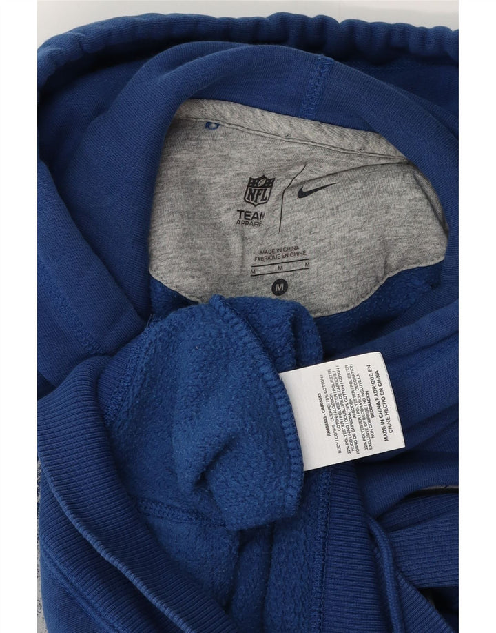 NIKE Herren-Kapuzenpullover mit Grafik, mittelblaue Baumwolle