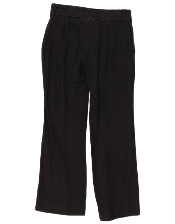 Zara Damen Bootcut Freizeithose Small W26 L30 Schwarz