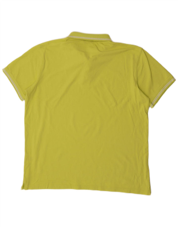 CARRERA Herren Poloshirt 2XL Gelb Baumwolle