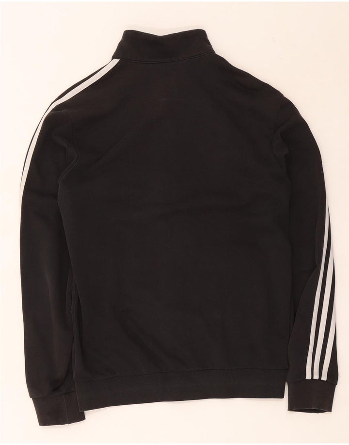 Adidas Herren-Trainingsanzug-Oberteil, Jacke, Größe S, Schwarz, Baumwolle