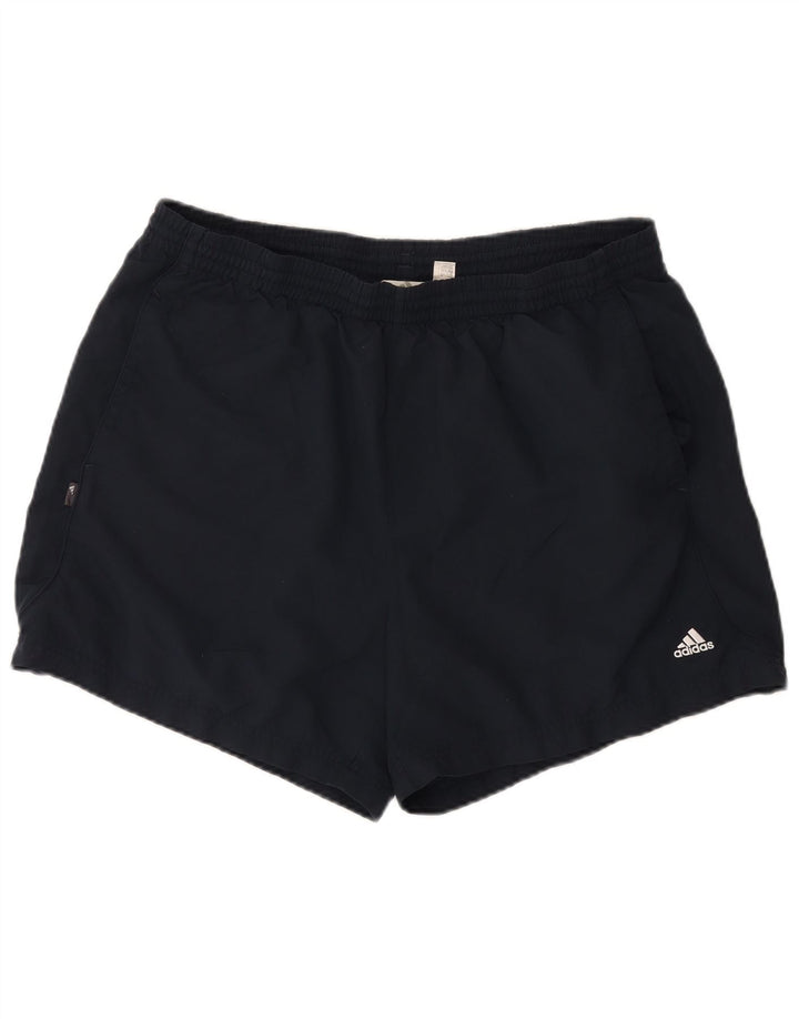 ADIDAS Herren Sport Shorts XL Marineblau Polyester