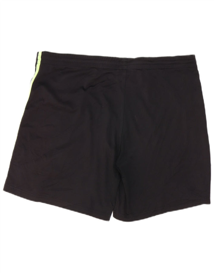 Lotto Herren Graphic Sport Shorts Mittelschwarzes Polyester