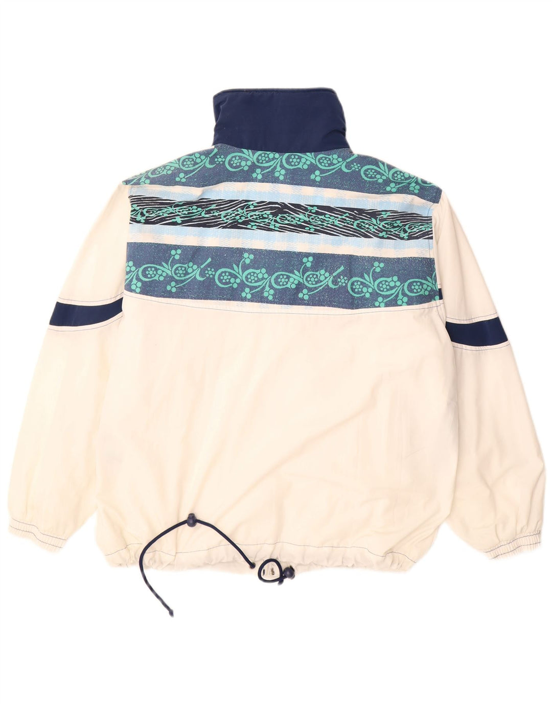 Lotto Damen Übergroße Windjacke UK 16 Large Weiß Colourblock