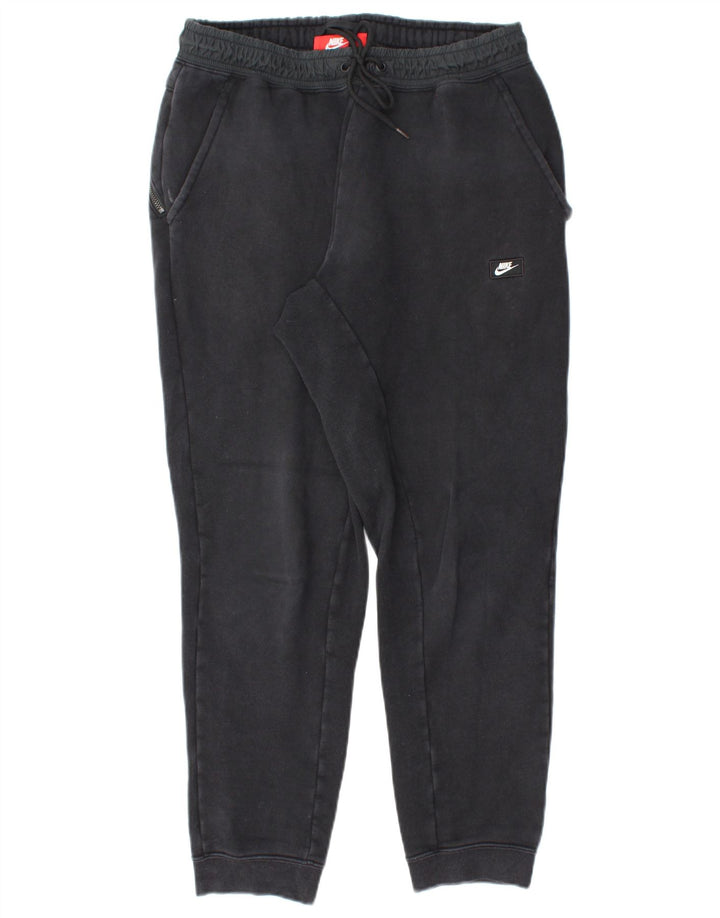 NIKE Herren-Trainingshose, Jogginghose, mittelschwarz, Baumwolle