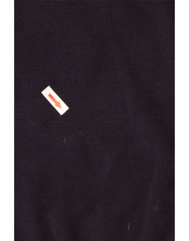 Marks & Spencer Herren-Pullover mit Rundhalsausschnitt, mittleres Marineblau