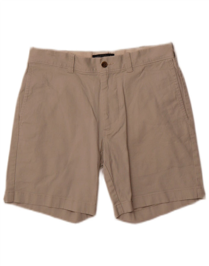 J. Crew Herren Mercantile Chino Shorts W29 Mittelbeige Baumwolle