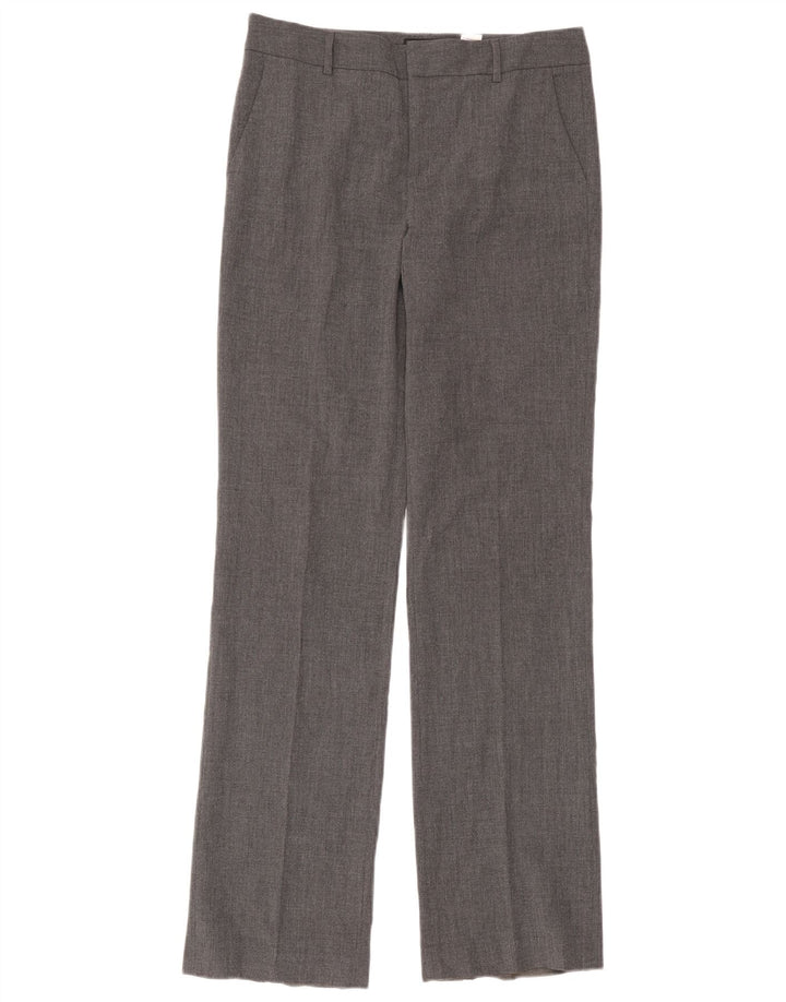 Gerade Anzughose für Damen von Zara, EU 40, mittelgroß, W30, L34, grau, Polyester