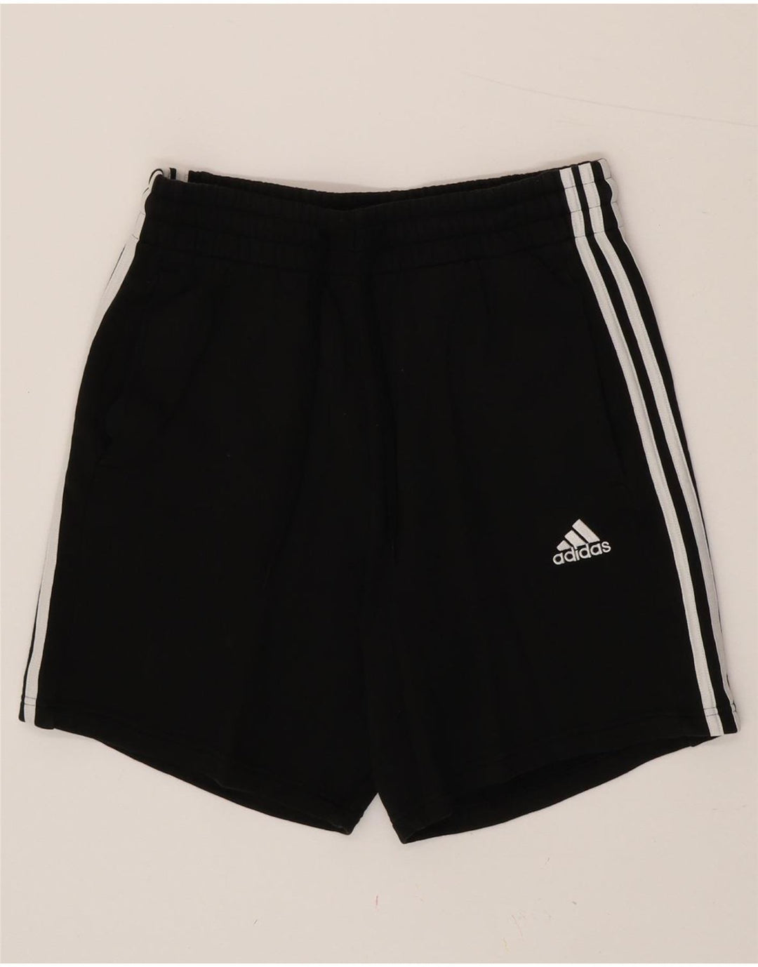 Adidas Herren Sportshorts Medium Schwarz Baumwolle
