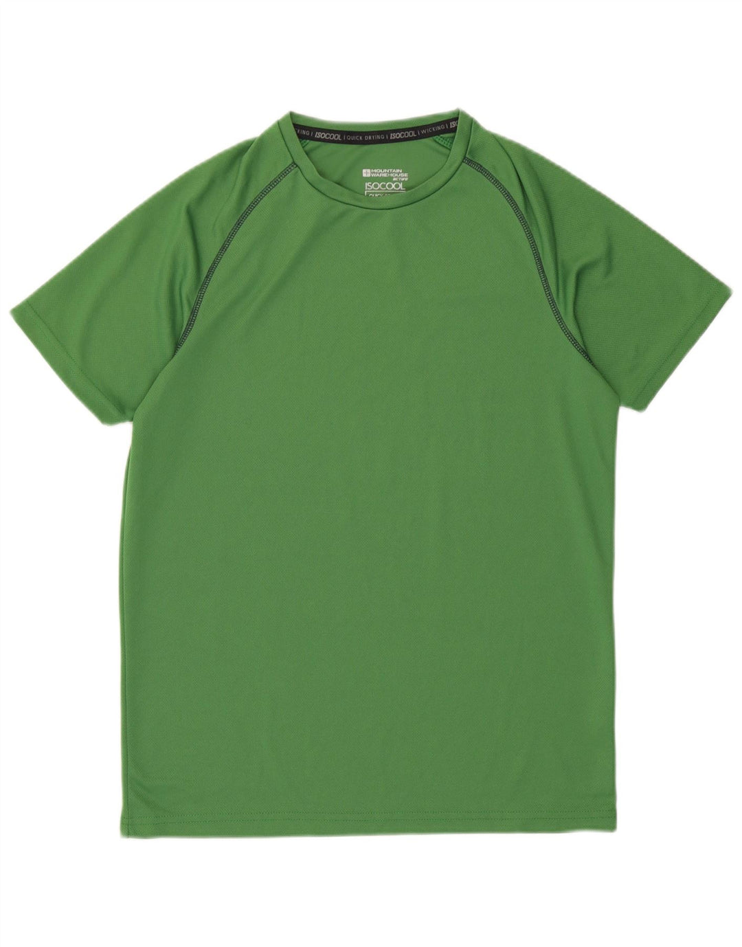 Mountain Warehouse Herren-T-Shirt-Oberteil, Größe S, Grün, Polyester