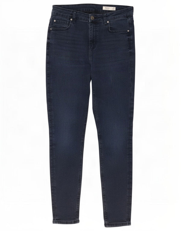 Marks & Spencer Damen The Ivy Skinny Jeans UK 12 Medium W30 L30 Marineblau