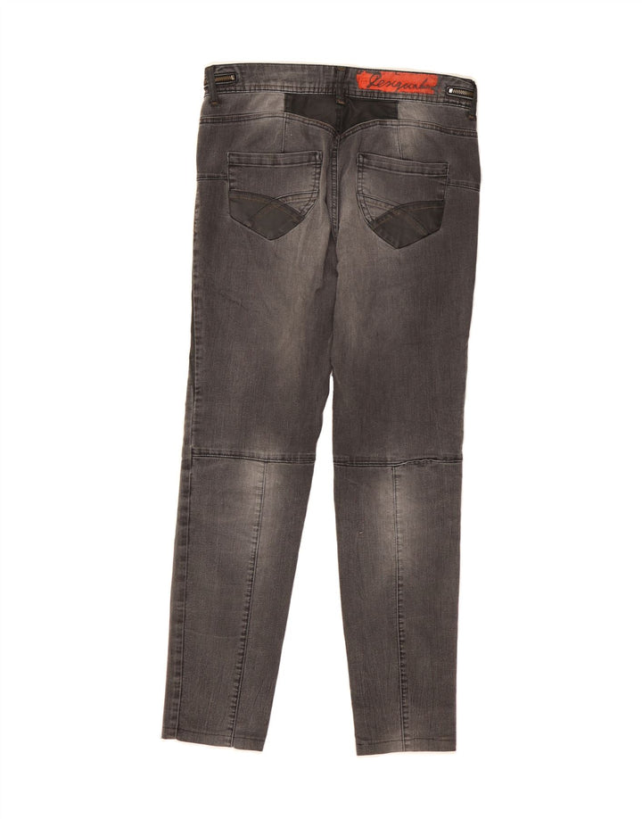 DESIGUAL Womens Rainbow Slim Jeans W30 L28 Grey Vintage Desigual and Second-Hand Desigual from Messina Hembry 