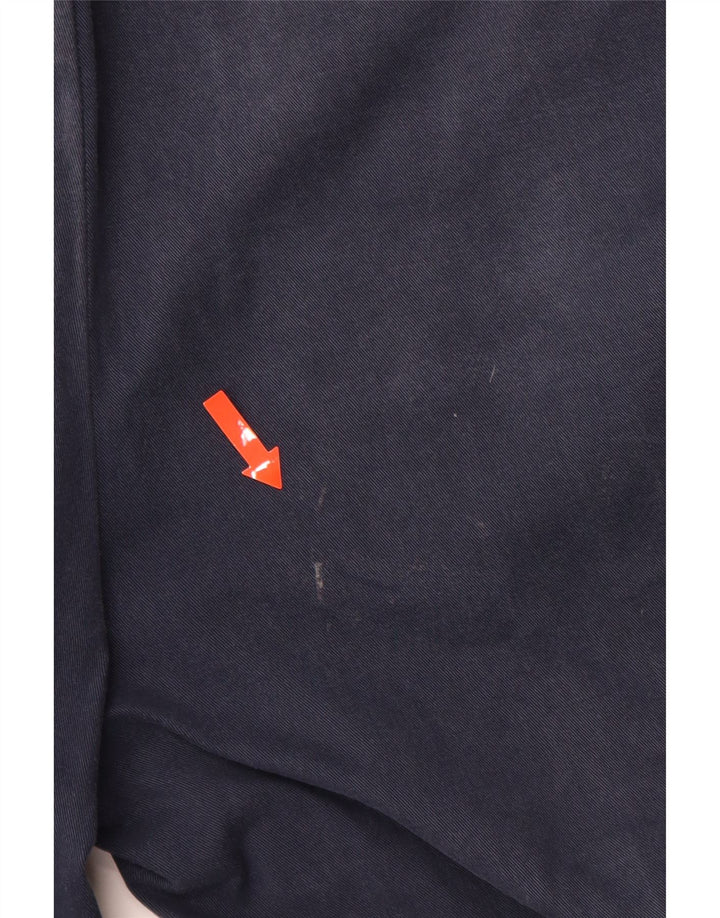 TOMMY HILFIGER Herren Slim Chinohose W33 L34 Marineblaue Baumwolle