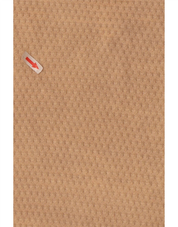 Jack & Jones Herren-Pullover mit Rundhalsausschnitt, Größe S, beige, Baumwolle