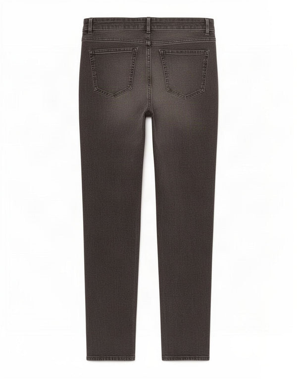 Marks & Spencer Damen The Magic Slim Jeans UK 14 Medium W30 L28 Grau