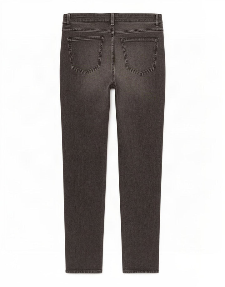 Marks & Spencer Damen The Magic Slim Jeans UK 14 Medium W30 L28 Grau