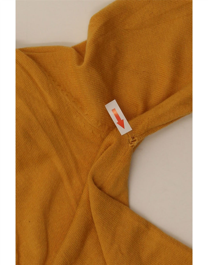 Zara Damen-Cardigan-Pullover UK 10 Small Gelb