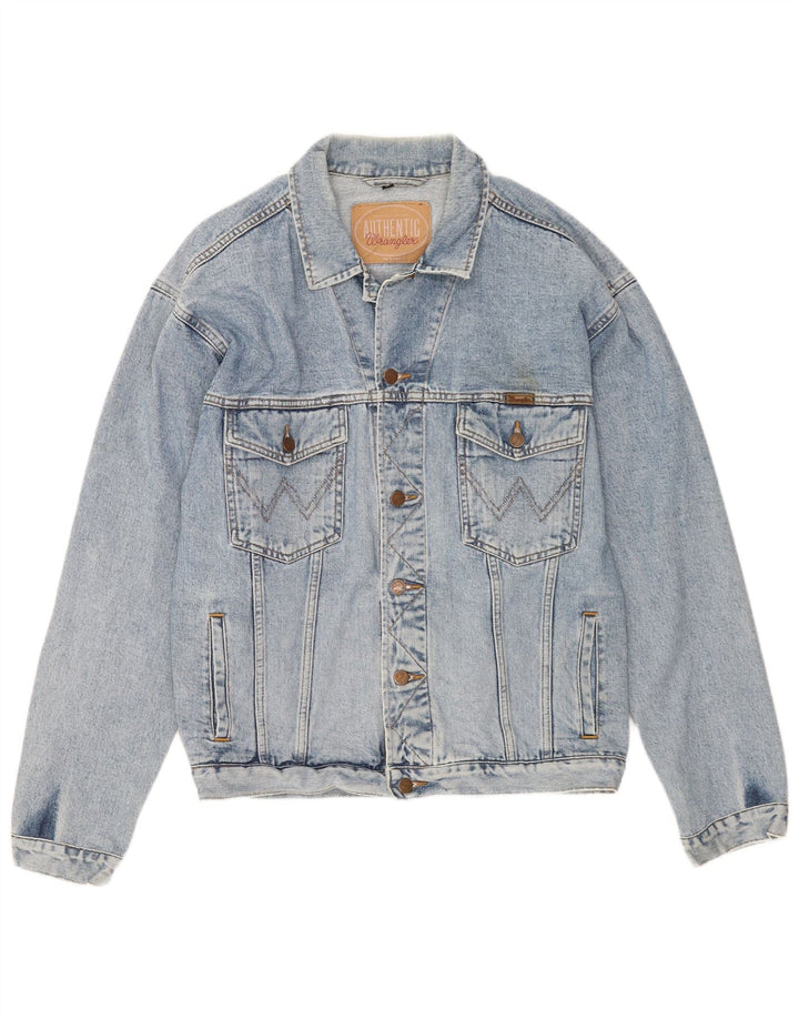 Wrangler Herren Jeansjacke UK 42 XL Blau
