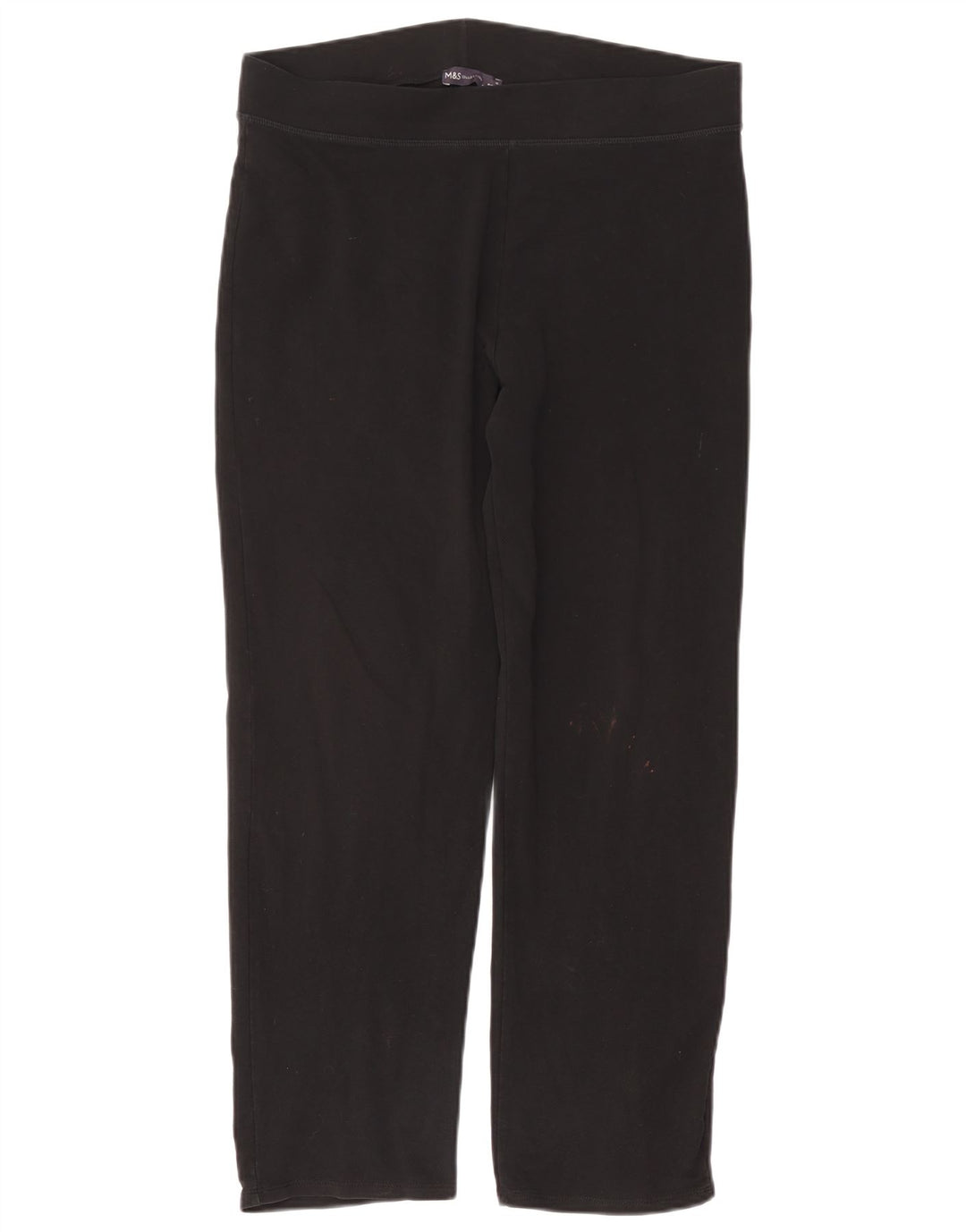 Marks & Spencer Damen Leggings UK 16 Große schwarze Baumwolle