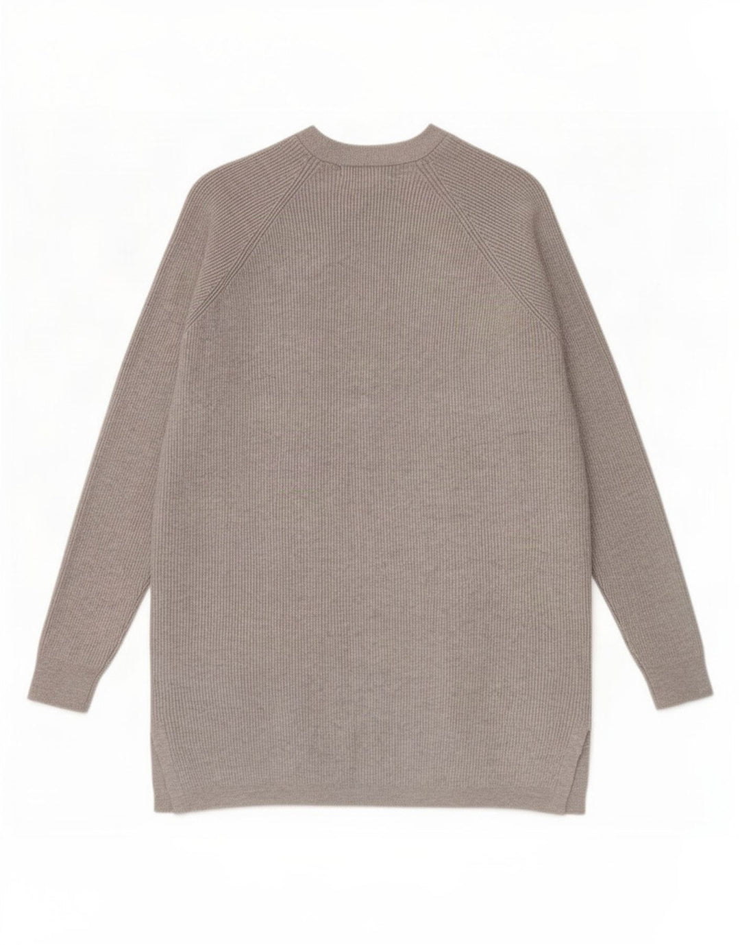Marks & Spencer Damen-Strickjacke in Übergröße, Gr. 10, Größe S, graue Viskose